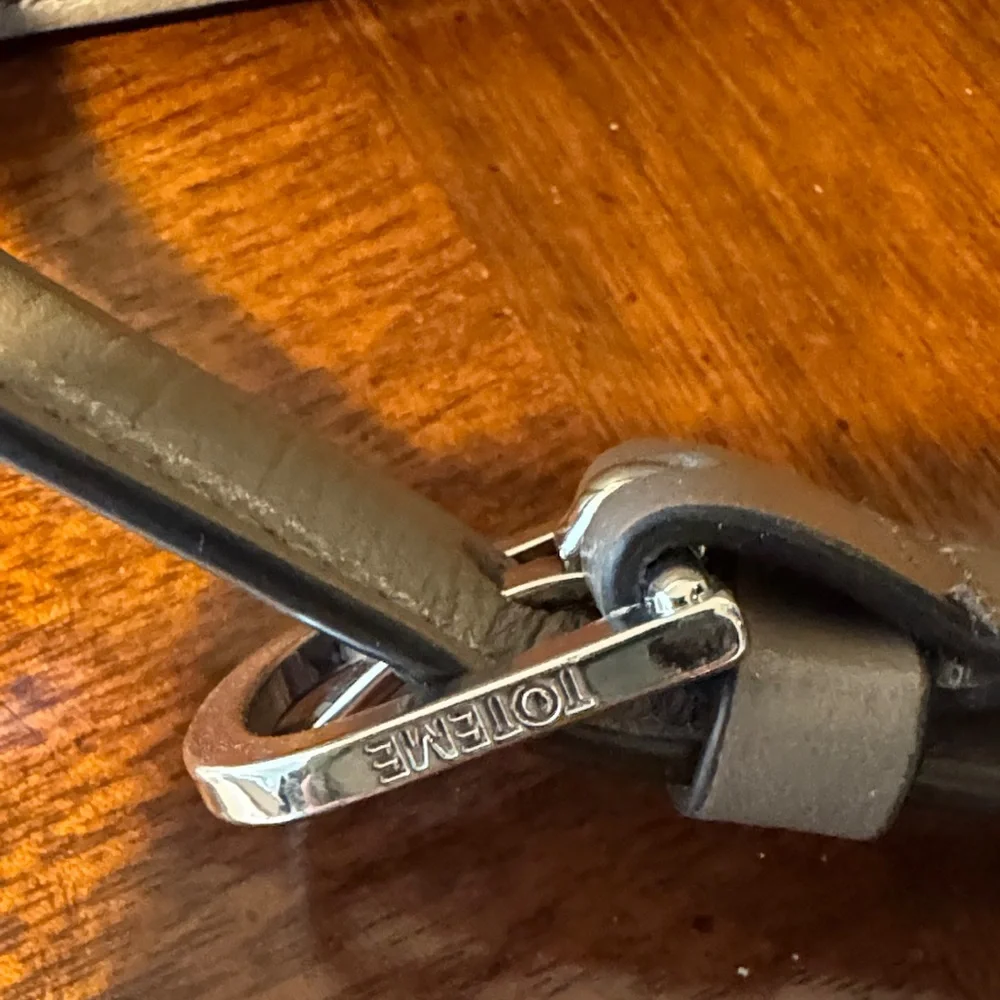 Toteme “T” Leather Shoulder Bag - Picture 3 of 10